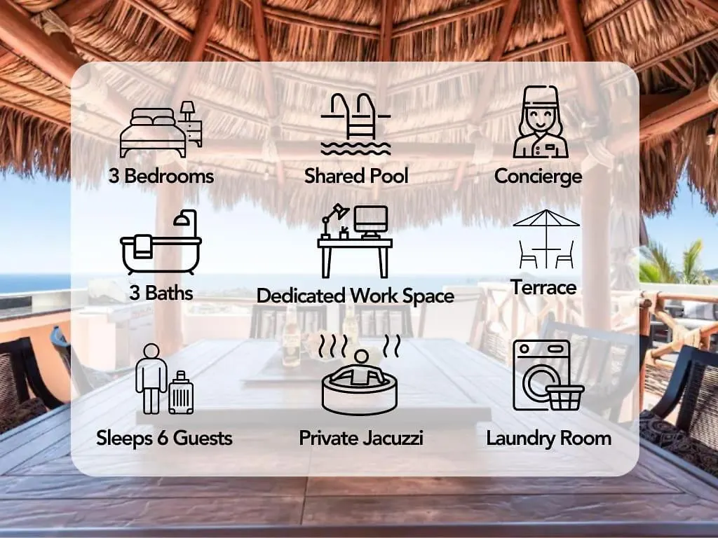 Tezal Penthouse Private Rooftop & Jacuzzi Cabo San Lucas Dom wakacyjny
